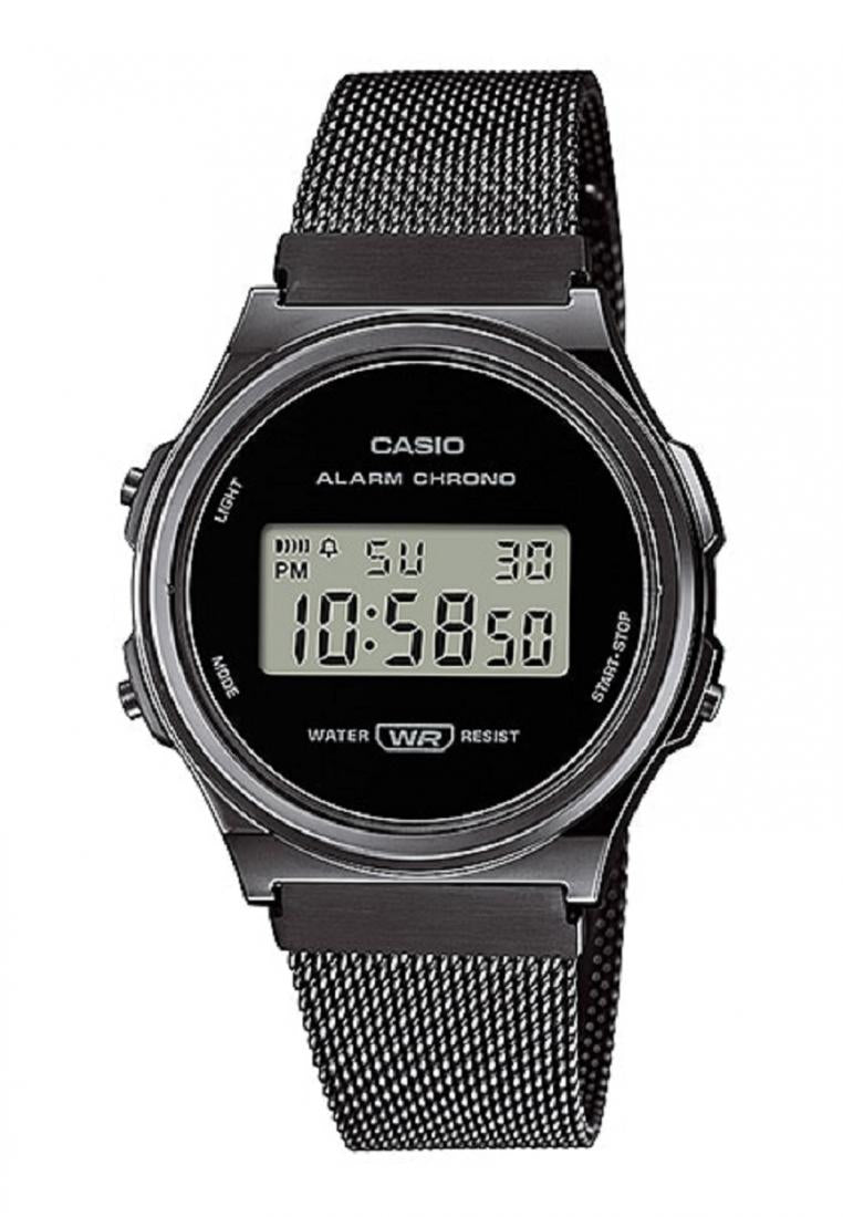 Casio A171WEMB-1A Digital Stainless Steel Strap Watch For Men-Watch Portal Philippines