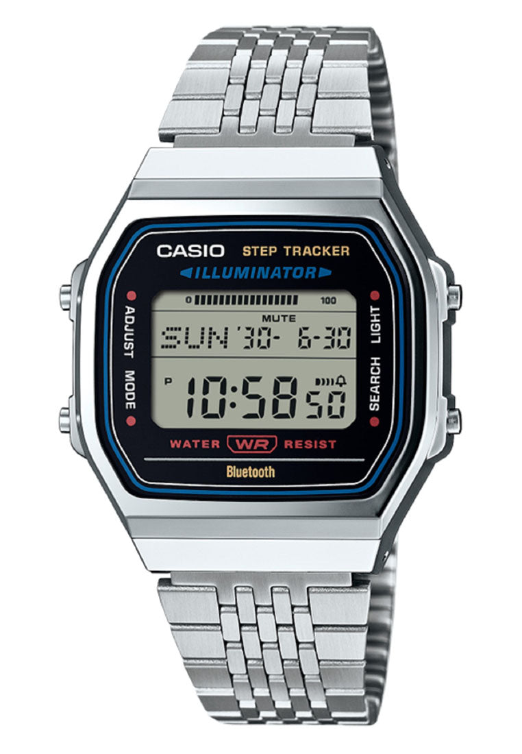 Casio ABL-100WE-1A Digital Stainless Steel Bluetooth Watch-Watch Portal Philippines