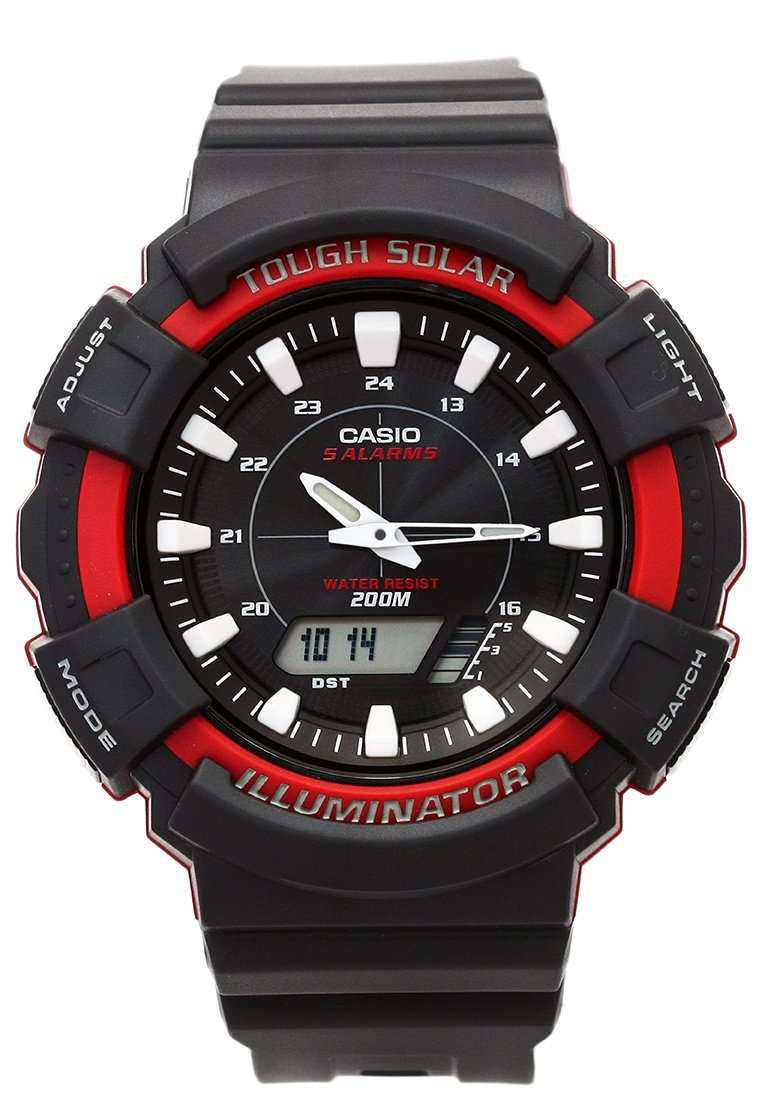Casio AD-S800WH-4A Black Resin Watch for Men-Watch Portal Philippines
