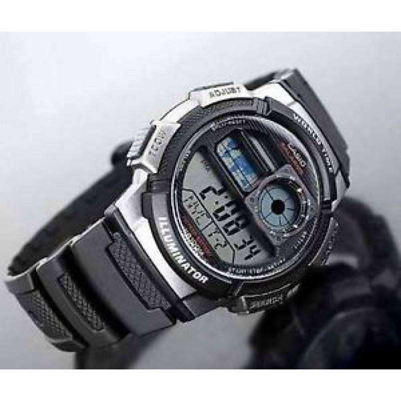 Casio AE-1000W-1B Black Resin Strap Watch For Men-Watch Portal Philippines