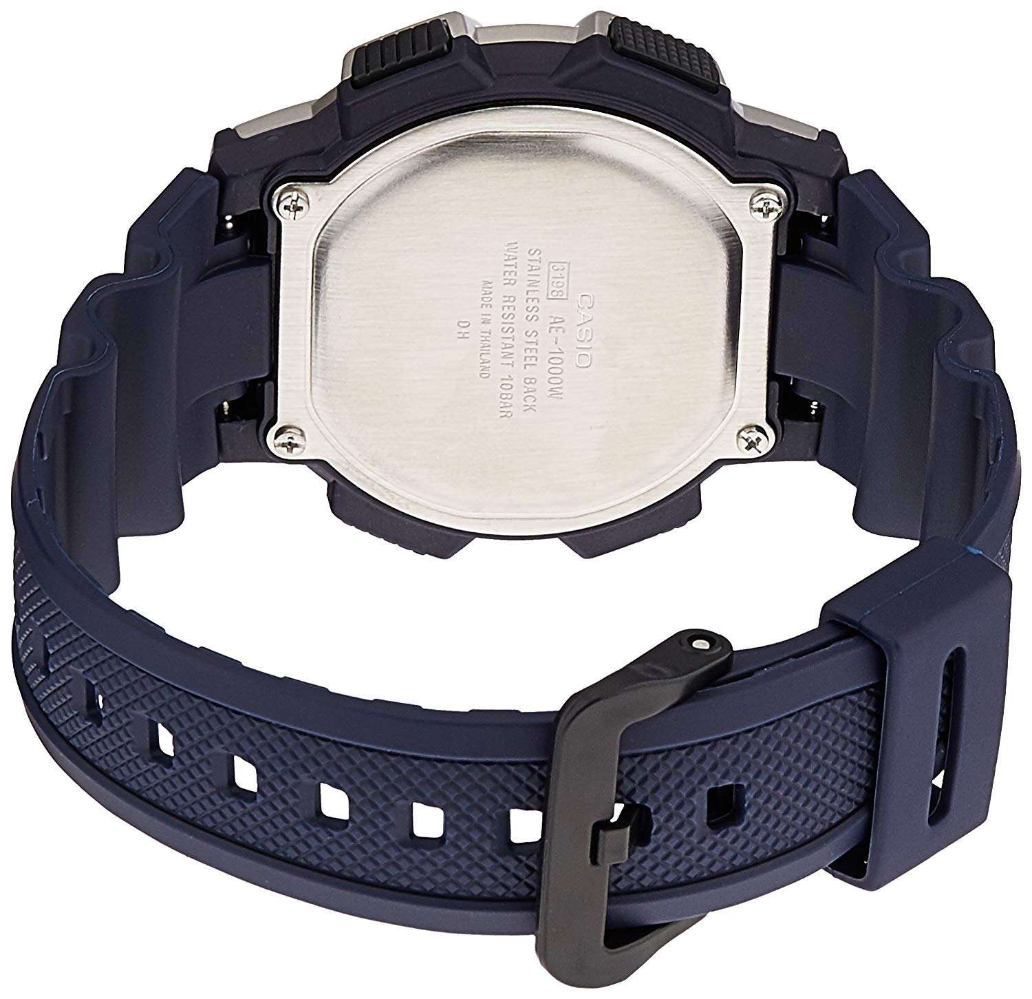Casio AE-1000W-2A Navy Blue Resin Strap Watch for Men-Watch Portal Philippines