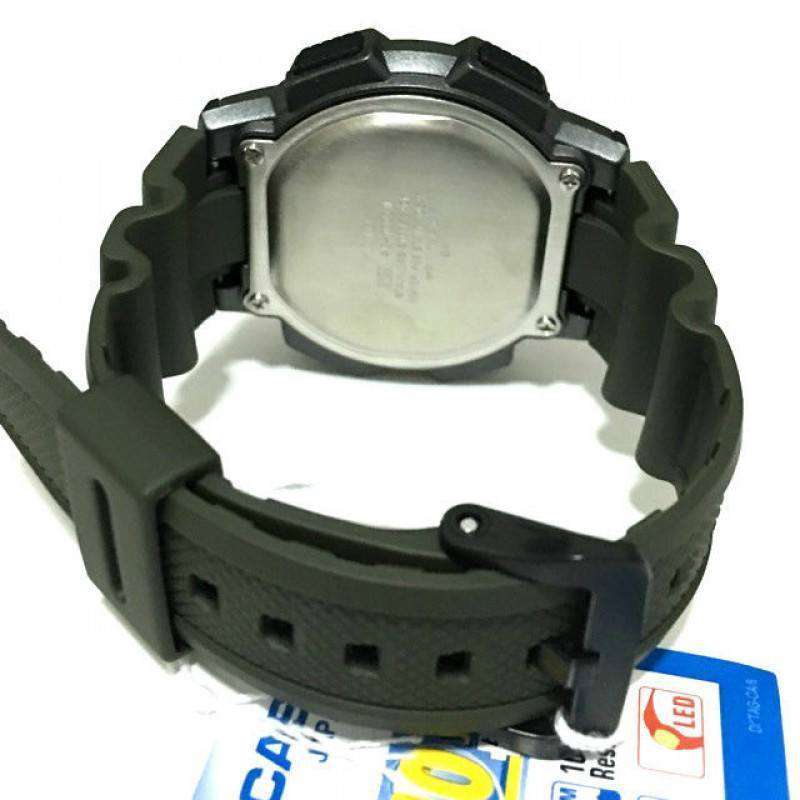 Casio AE-1000W-3A Green Resin Strap Watch for Men-Watch Portal Philippines