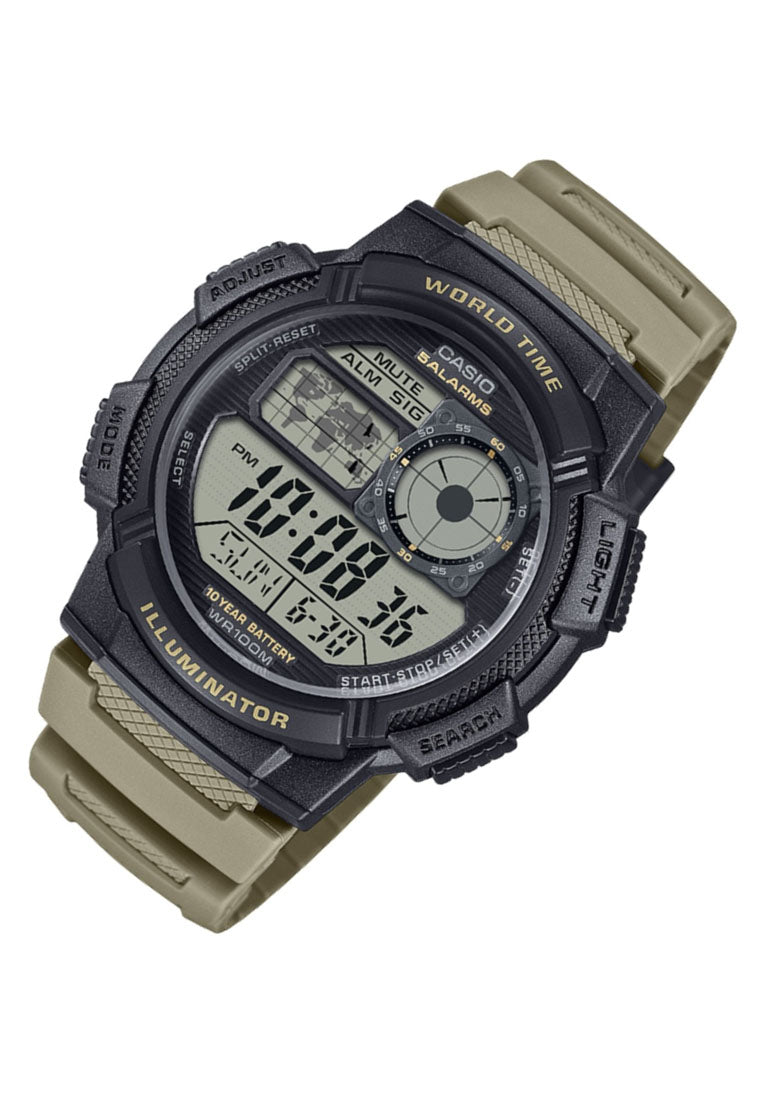 Casio AE-1000W-5A Digital Rubber Strap Watch For Men-Watch Portal Philippines
