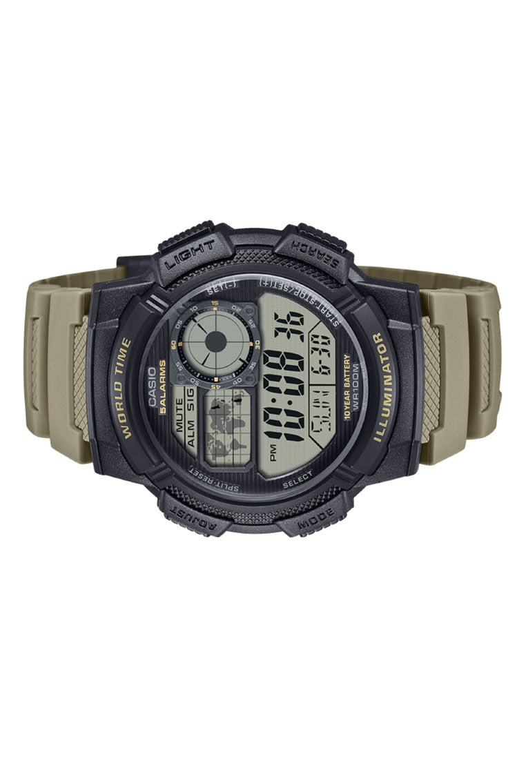 Casio AE-1000W-5A Digital Rubber Strap Watch For Men-Watch Portal Philippines