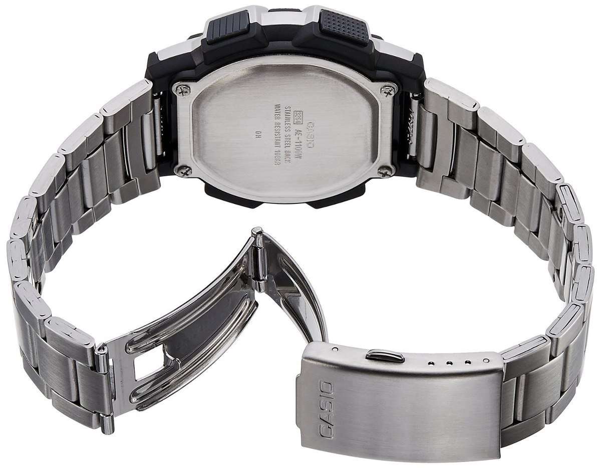 Casio AE-1000WD-1A Silver Stainless Watch for Men-Watch Portal Philippines
