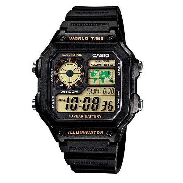 Casio AE-1200WH-1BVDF Black Resin Watch for Men-Watch Portal Philippines