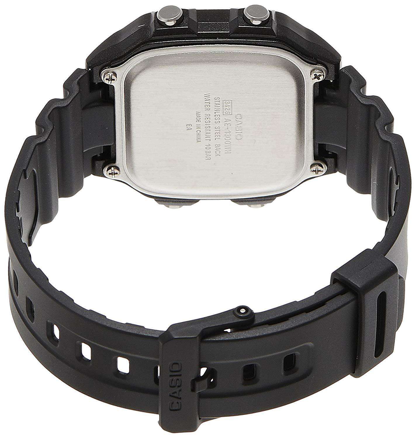 Casio AE-1300WH-1AVDF Black Resin Watch for Men-Watch Portal Philippines