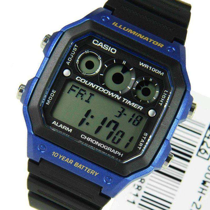 Casio AE-1300WH-2A Black Resin Strap Watch for Men-Watch Portal Philippines
