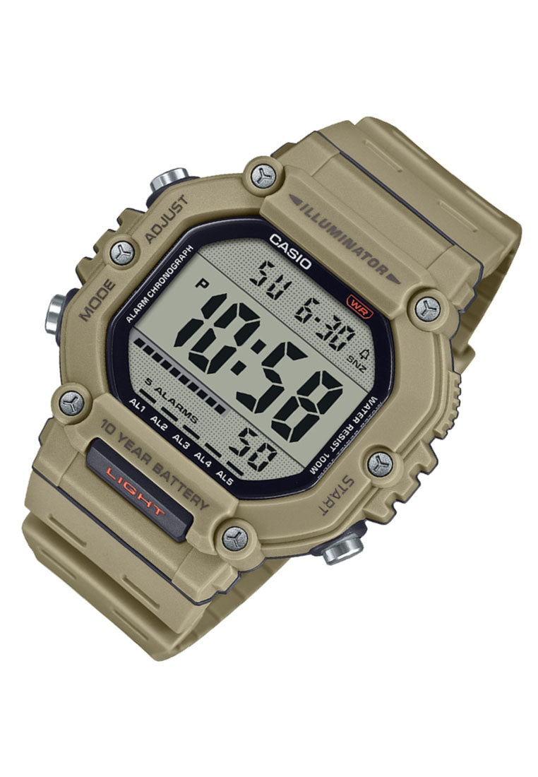 Casio AE-1600H-5A Digital Rubber Band Watch For Men-Watch Portal Philippines