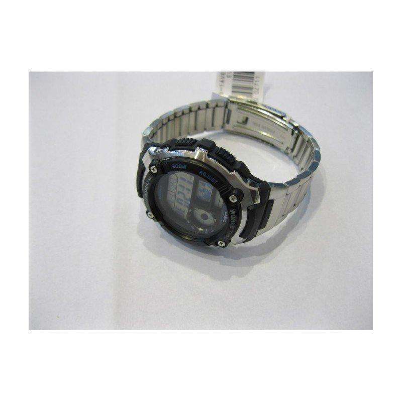 Casio AE-2100WD-1A Silver Stainless Watch Men-Watch Portal Philippines