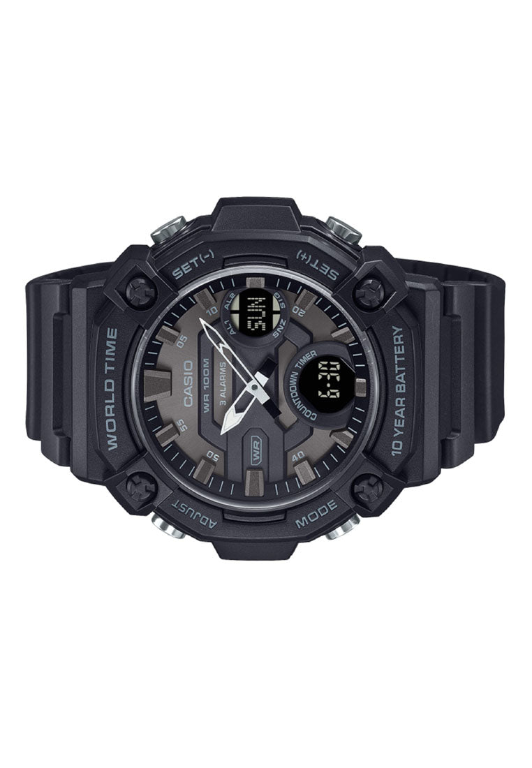 Casio AEQ-120W-1B Analog Digital Rubber Band Watch For Men-Watch Portal Philippines