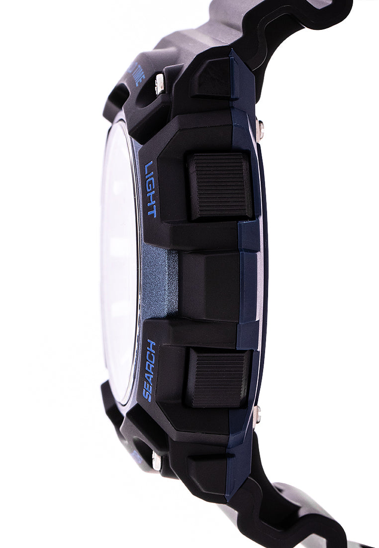 Casio AEQ-200W-2AVDF Digital Analog Rubber Strap Watch For Men-Watch Portal Philippines