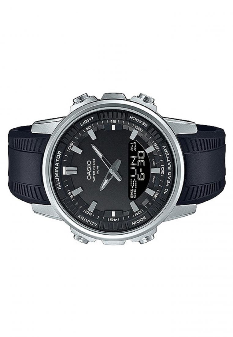 Casio AMW-880-1A Digital Analog Rubber Strap Watch For Men-Watch Portal Philippines