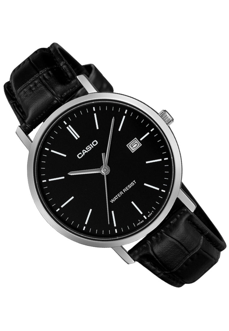 Casio Analog Leather Strap Watch for Men MTP-VT05L-1EDF-Watch Portal Philippines