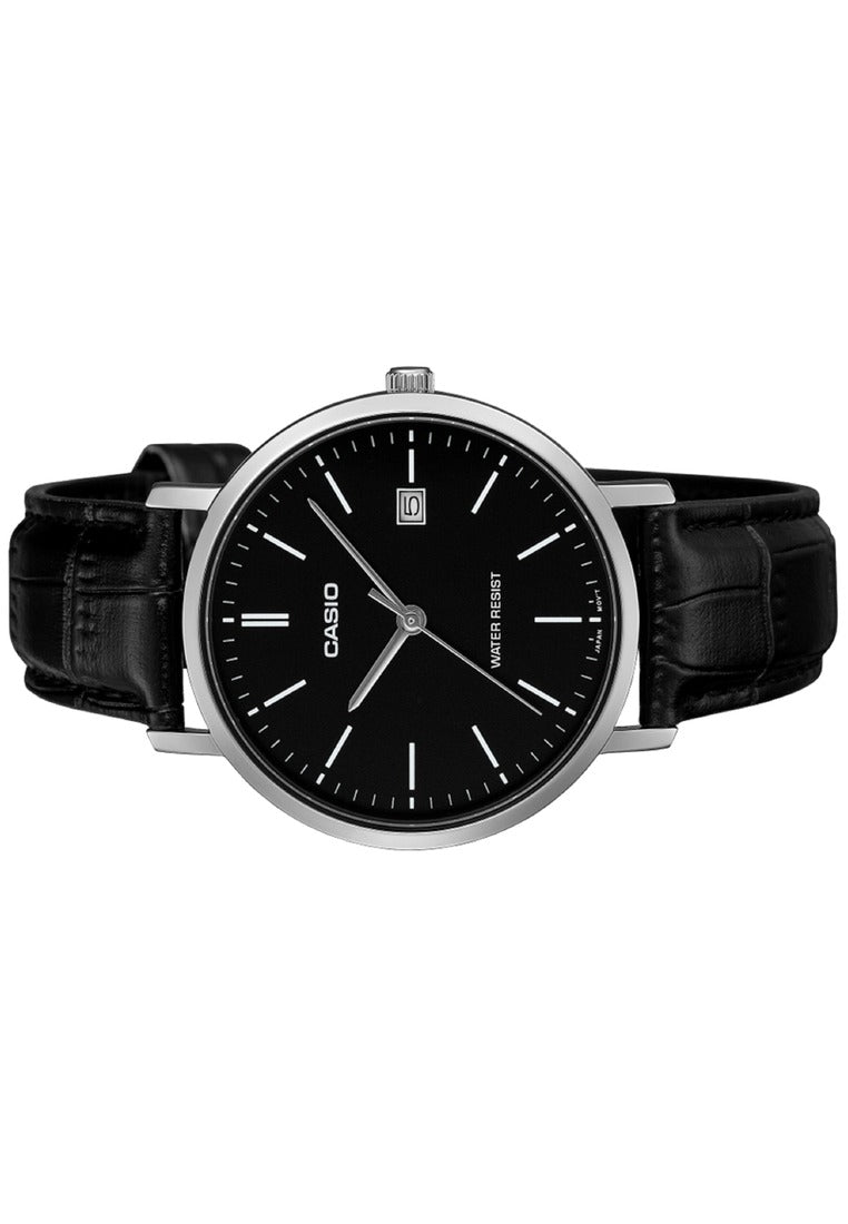 Casio Analog Leather Strap Watch for Men MTP-VT05L-1EDF-Watch Portal Philippines
