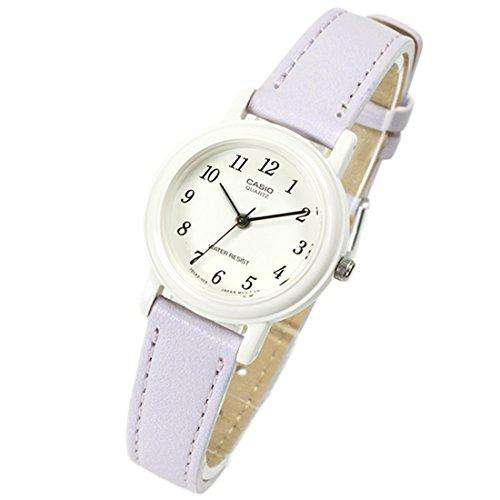Casio Analog LQ-139L-6B Lilac Leather Strap Women's Watch-Watch Portal Philippines