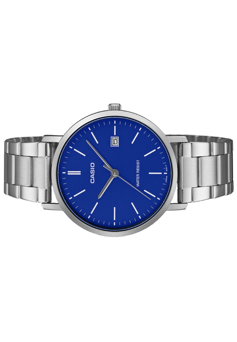 Casio Analog Stainless Steel Strap Watch for Men MTP-VT05D-2EDF-Watch Portal Philippines