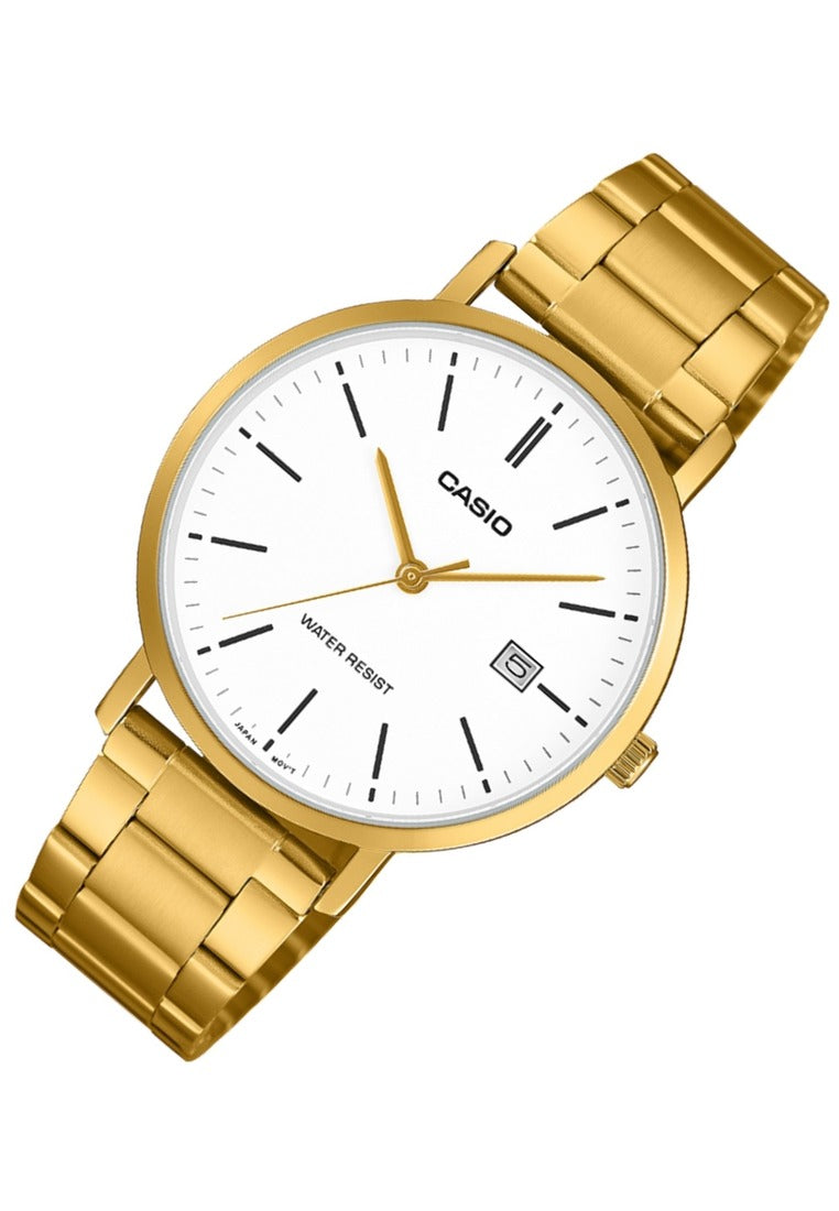 Casio Analog Stainless Steel Strap Watch for Men MTP-VT05G-7EDF-Watch Portal Philippines