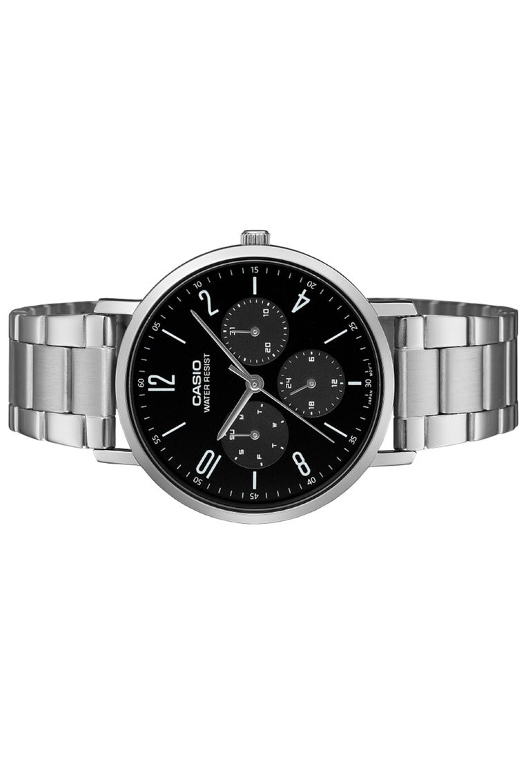 Casio Analog Stainless Steel Strap Watch for Men MTP-VT06D-1BDF-Watch Portal Philippines