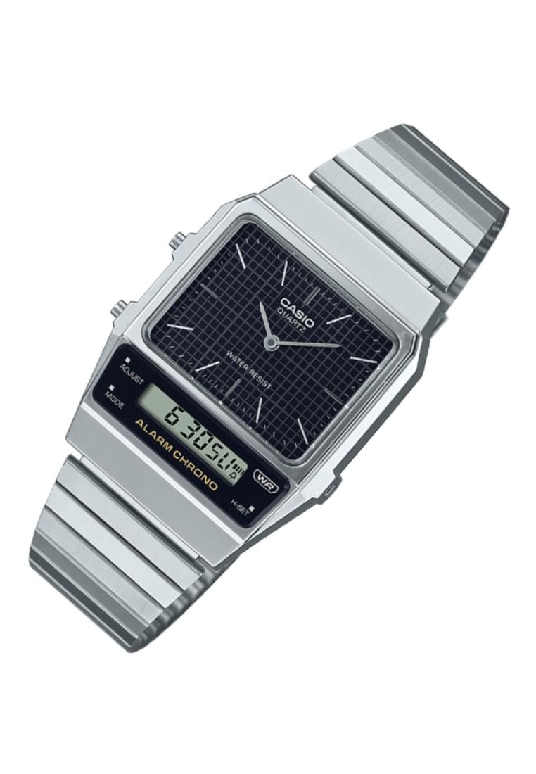 Casio AQ-800E-1A Digital Analog Stainless Steel Strap Watch-Watch Portal Philippines