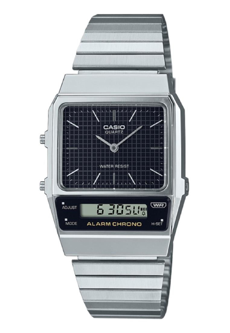 Casio AQ-800E-1A Digital Analog Stainless Steel Strap Watch-Watch Portal Philippines