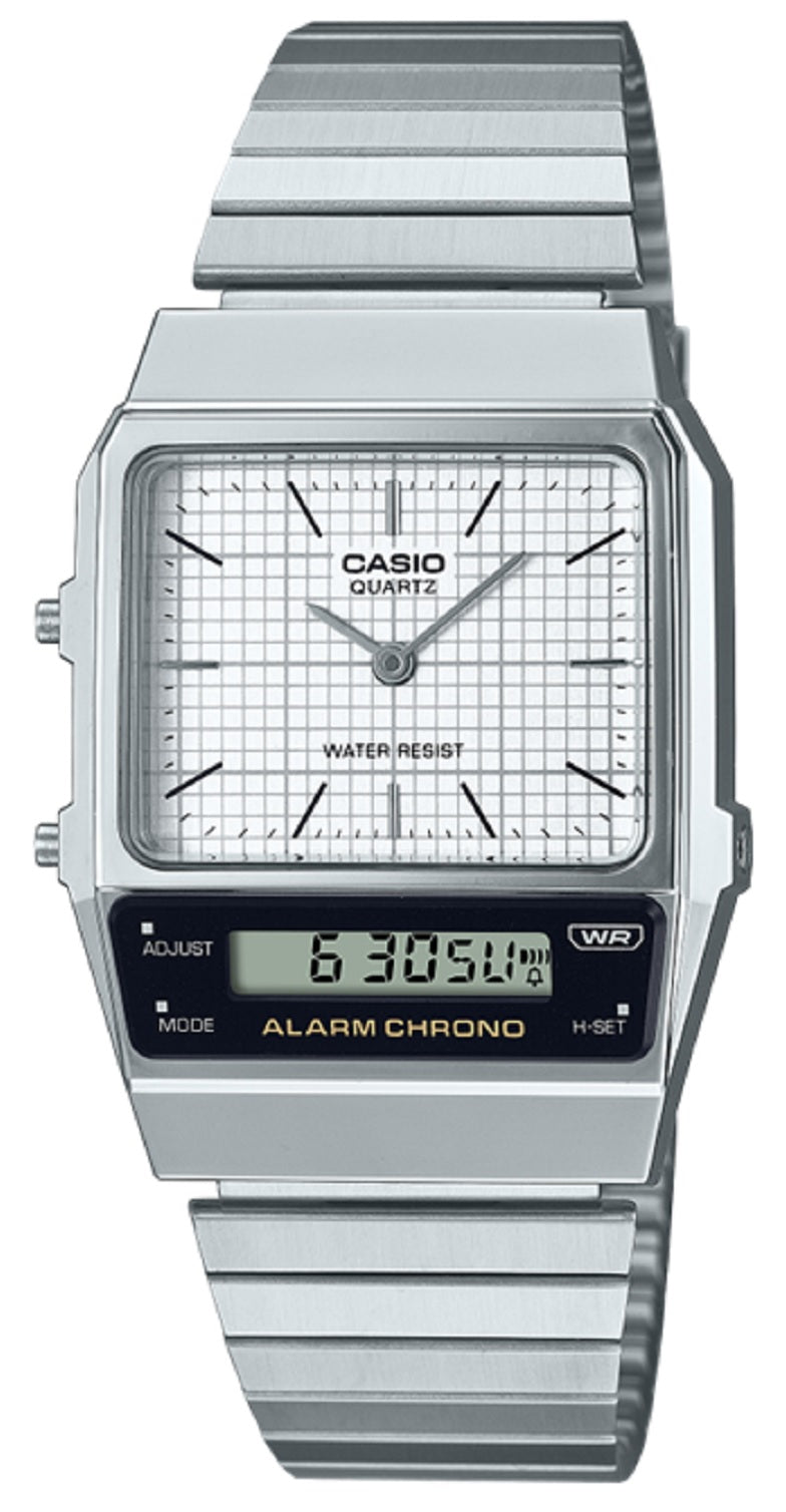 Casio AQ-800E-7A Digital Analog Stainless Steel Strap Watch-Watch Portal Philippines
