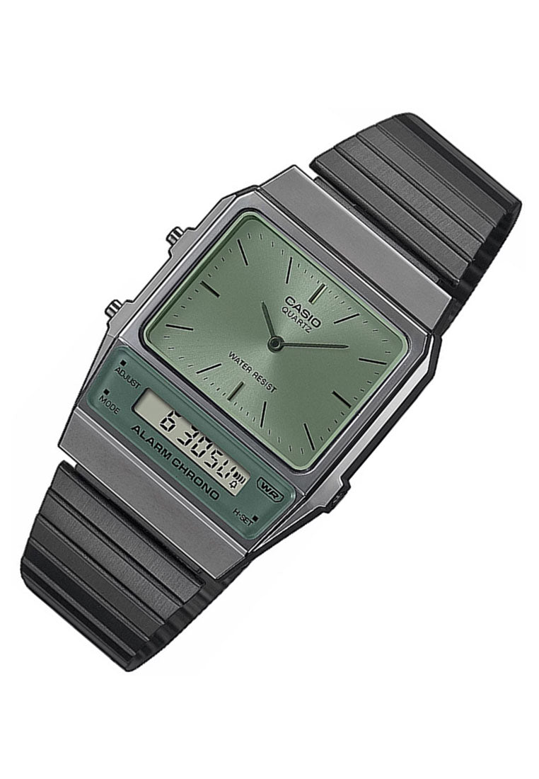 Casio AQ-800ECGG-3A Analog Stainless Steel Strap Watch For Women-Watch Portal Philippines