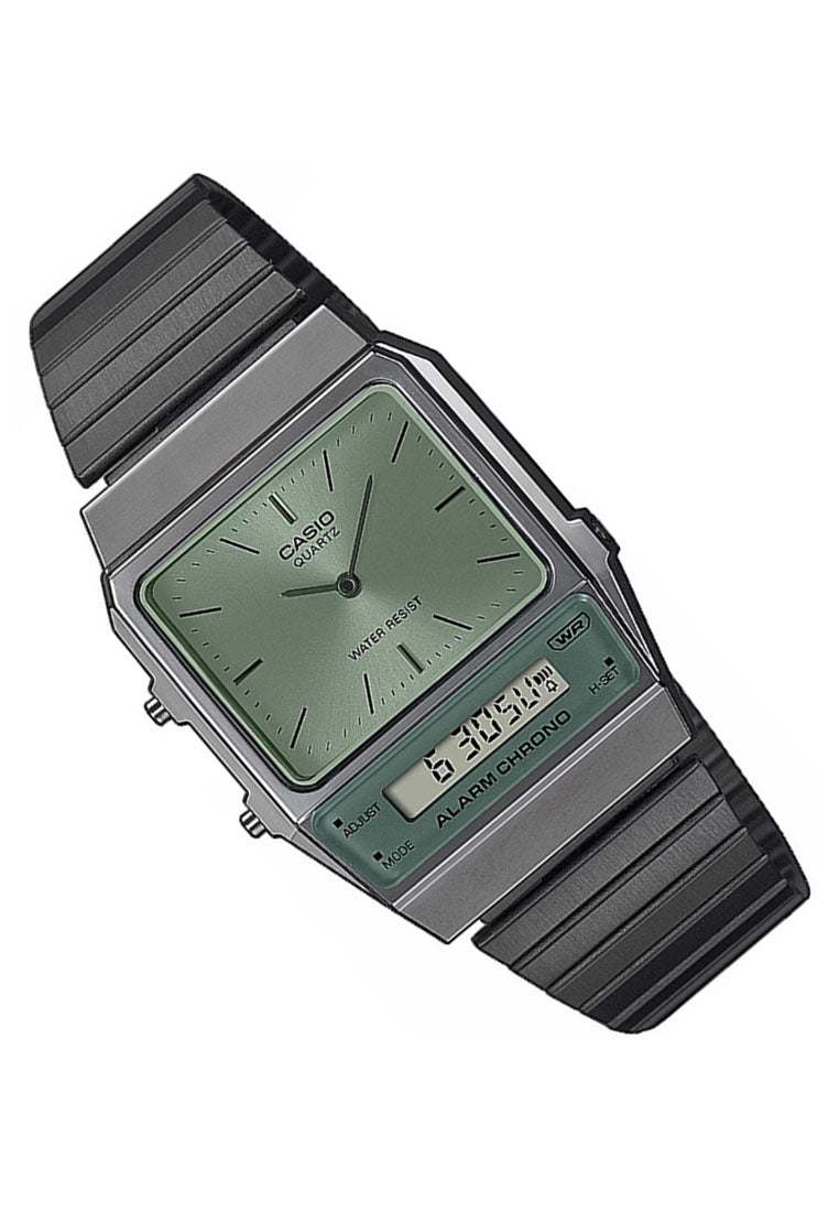 Casio AQ-800ECGG-3A Analog Stainless Steel Strap Watch For Women-Watch Portal Philippines