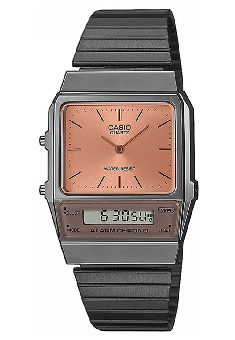 Casio AQ-800ECGG-4A Digital Analog Stainless Steel Strap Watch-Watch Portal Philippines