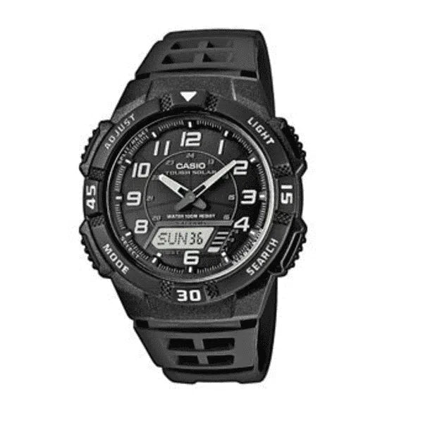 Casio AQ-S800W-1B Black Solar Powered Watch for Men-Watch Portal Philippines