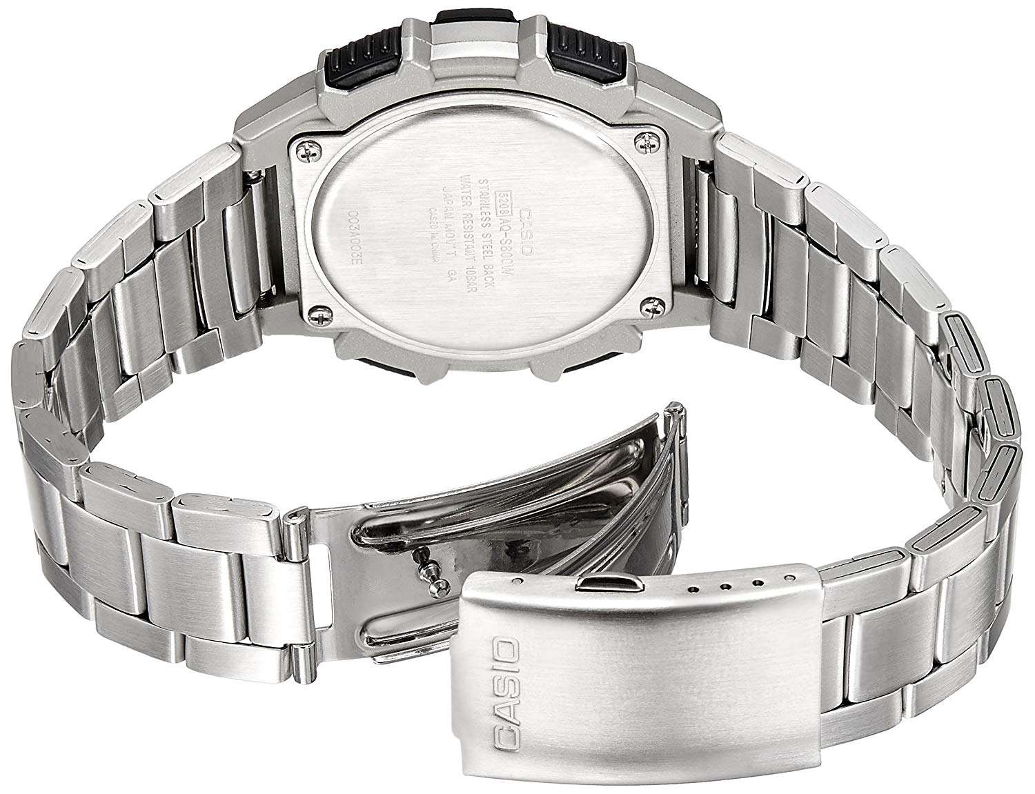 Casio AQ-S800WD-7EVDF Silver Stainless Watch for Men-Watch Portal Philippines