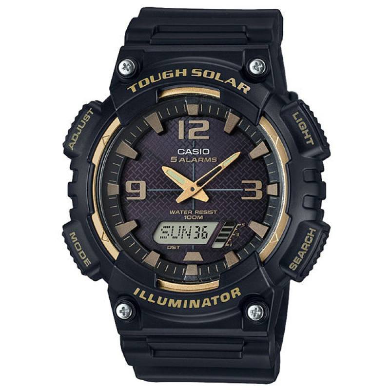 Casio AQ-S810W-1A3 Black Solar Powered Watch for Men-Watch Portal Philippines