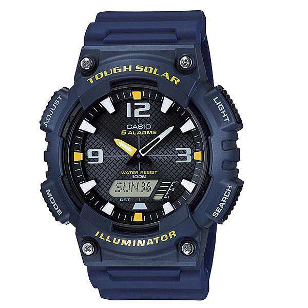 Casio AQ-S810W-2A Blue Solar Powered Watch for Men-Watch Portal Philippines