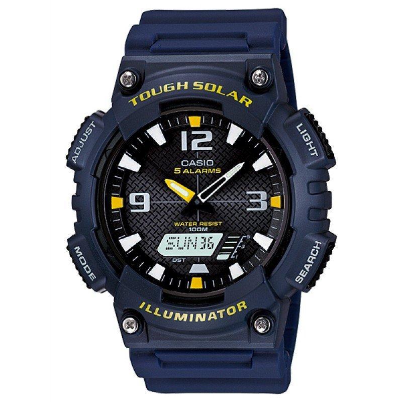 Casio AQ-S810W-2A Blue Solar Powered Watch for Men-Watch Portal Philippines