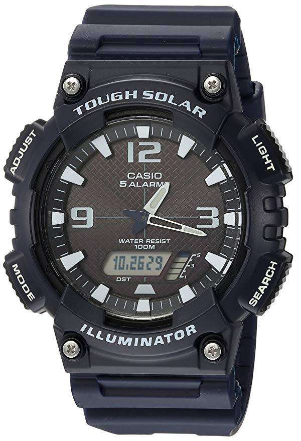 Casio AQ-S810W-2A2 Navy Blue Solar Powered Watch for Men-Watch Portal Philippines