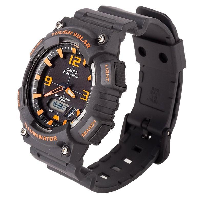 Casio AQ-S810W-8A Black Solar Powered Watch for Men-Watch Portal Philippines