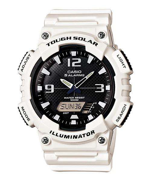 Casio AQ-S810WC-7A White Solar Powered Watch for Men-Watch Portal Philippines