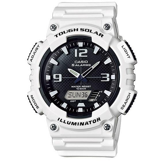 Casio AQ-S810WC-7A White Solar Powered Watch for Men-Watch Portal Philippines