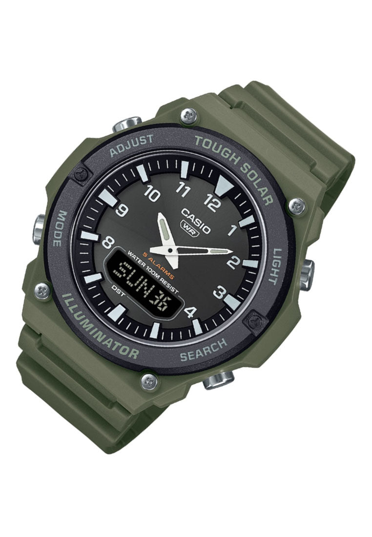 Casio AQ-S820W-3B Digital Analog Rubber Strap Solar Watch For Men-Watch Portal Philippines