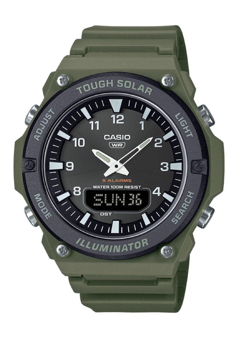 Casio AQ-S820W-3B Digital Analog Rubber Strap Solar Watch For Men-Watch Portal Philippines