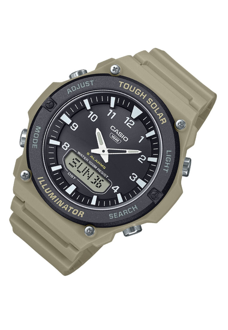 Casio AQ-S820W-5A Digital Analog Rubber Strap Solar Watch For Men-Watch Portal Philippines