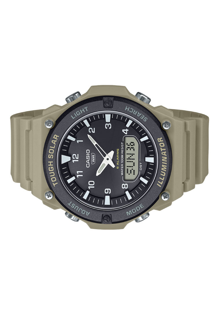 Casio AQ-S820W-5A Digital Analog Rubber Strap Solar Watch For Men-Watch Portal Philippines