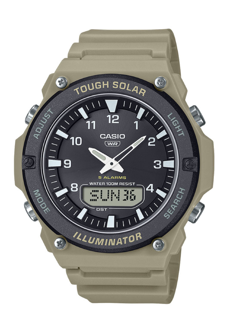 Casio AQ-S820W-5A Digital Analog Rubber Strap Solar Watch For Men-Watch Portal Philippines