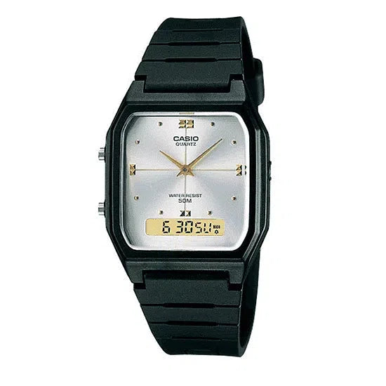 Casio AW-48HE-7AVDF Black Resin Watch for Men and Women-Watch Portal Philippines