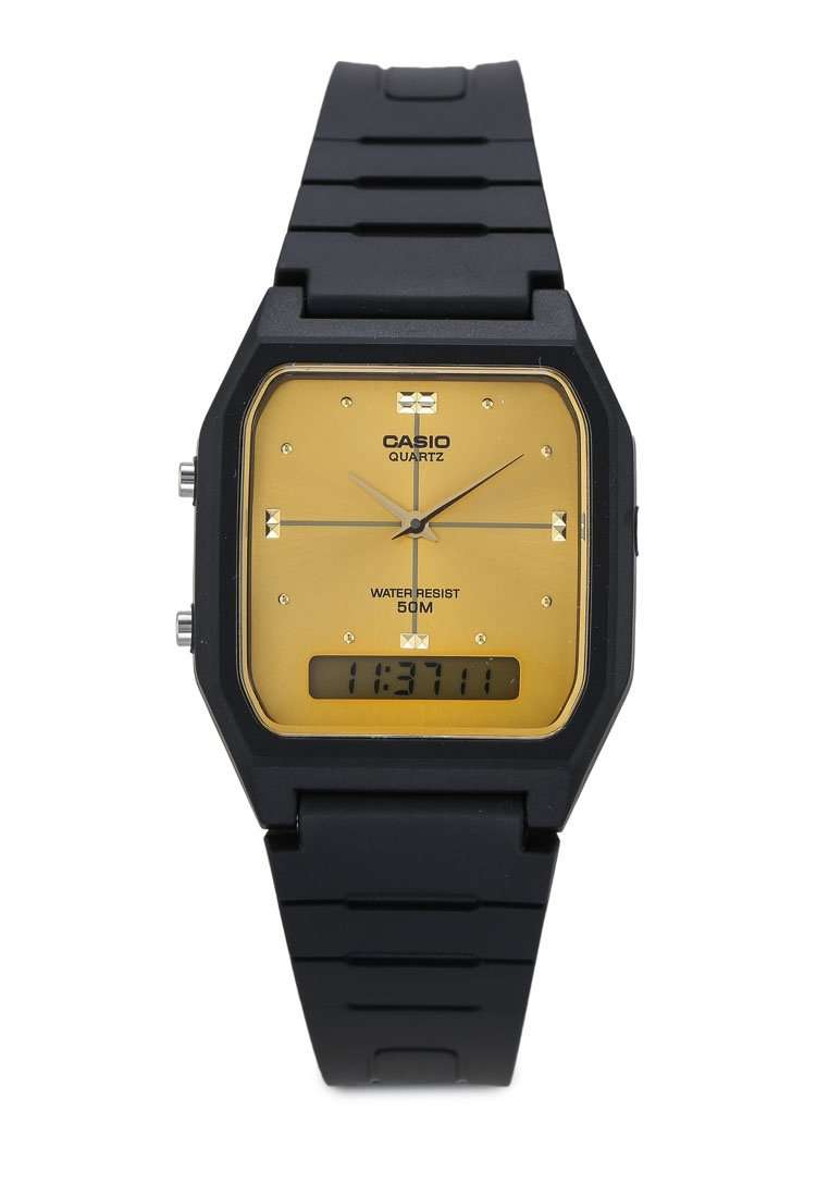 Casio AW-48HE-9AVDF Black Resin Watch for Men and Women-Watch Portal Philippines