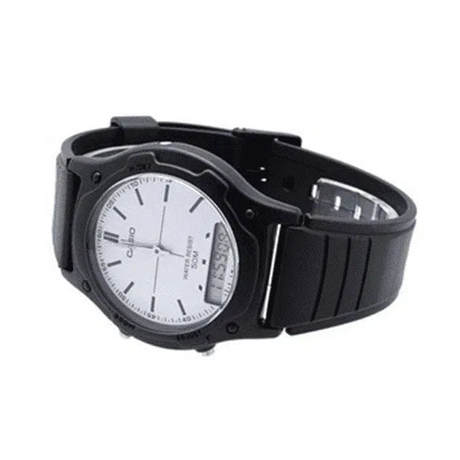 Casio AW-49H-7EVDF Black Resin Watch for Men and Women-Watch Portal Philippines