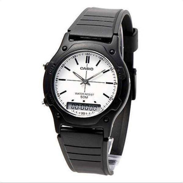 Casio AW-49H-7EVDF Black Resin Watch for Men and Women-Watch Portal Philippines