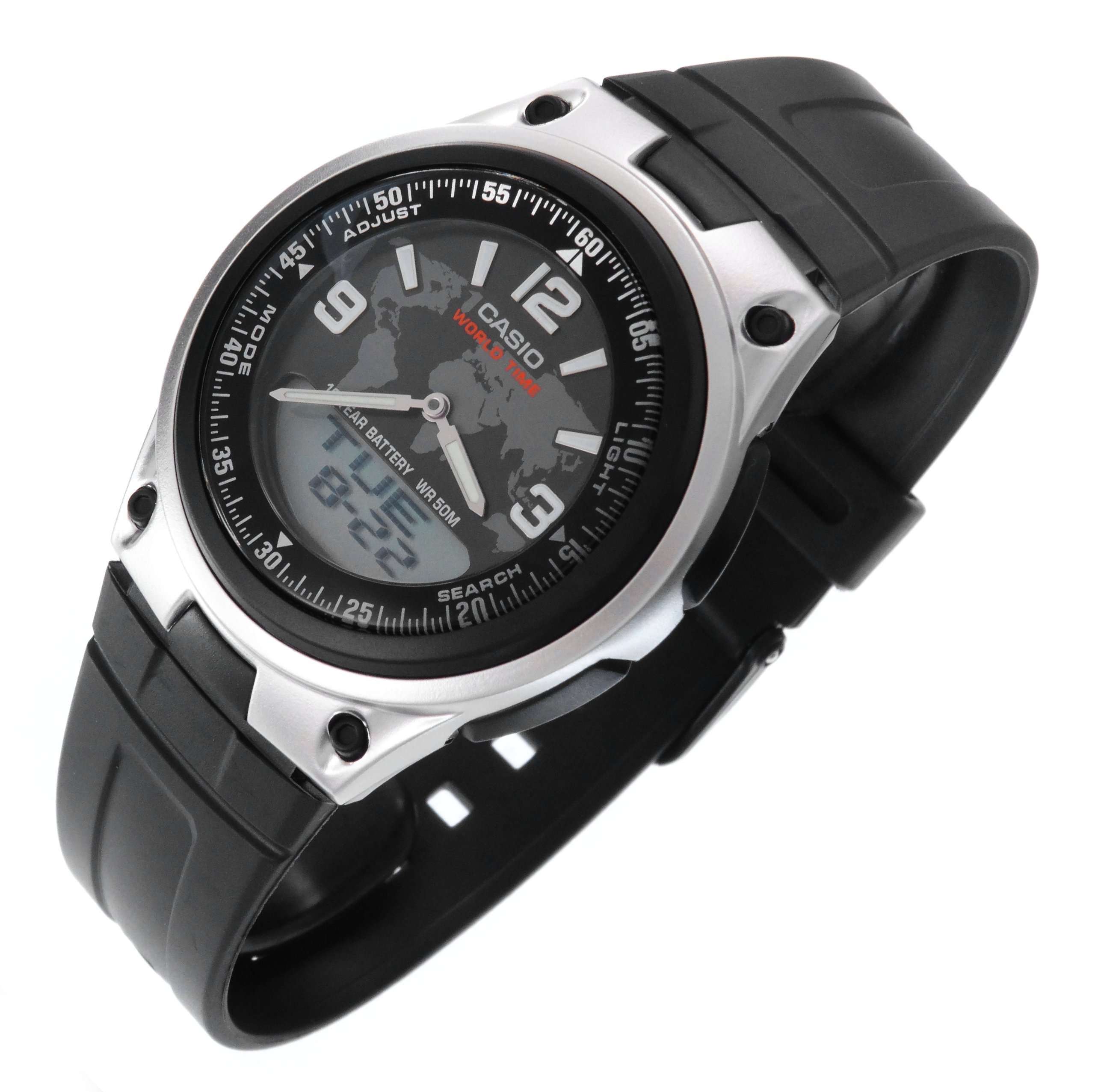 Casio AW-80-1A2 Black Resin Watch for Men-Watch Portal Philippines