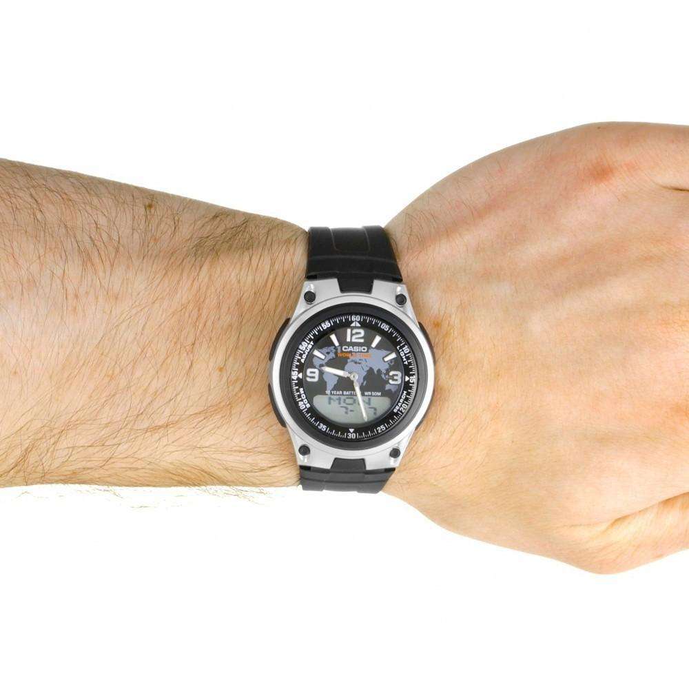 Casio AW-80-1A2 Black Resin Watch for Men-Watch Portal Philippines