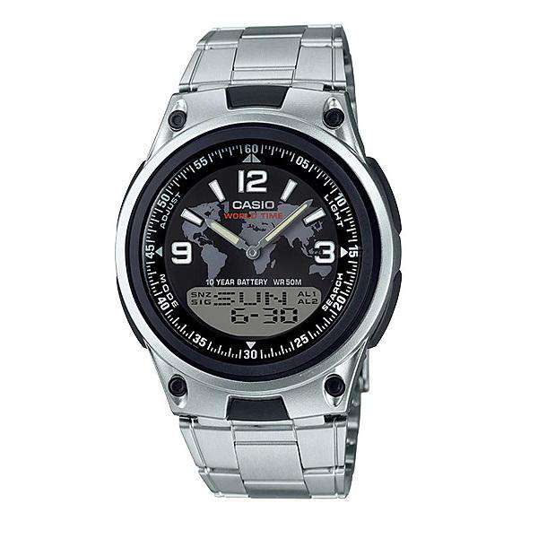 Casio AW-80D-1A2 Silver Stainless Watch for Men-Watch Portal Philippines